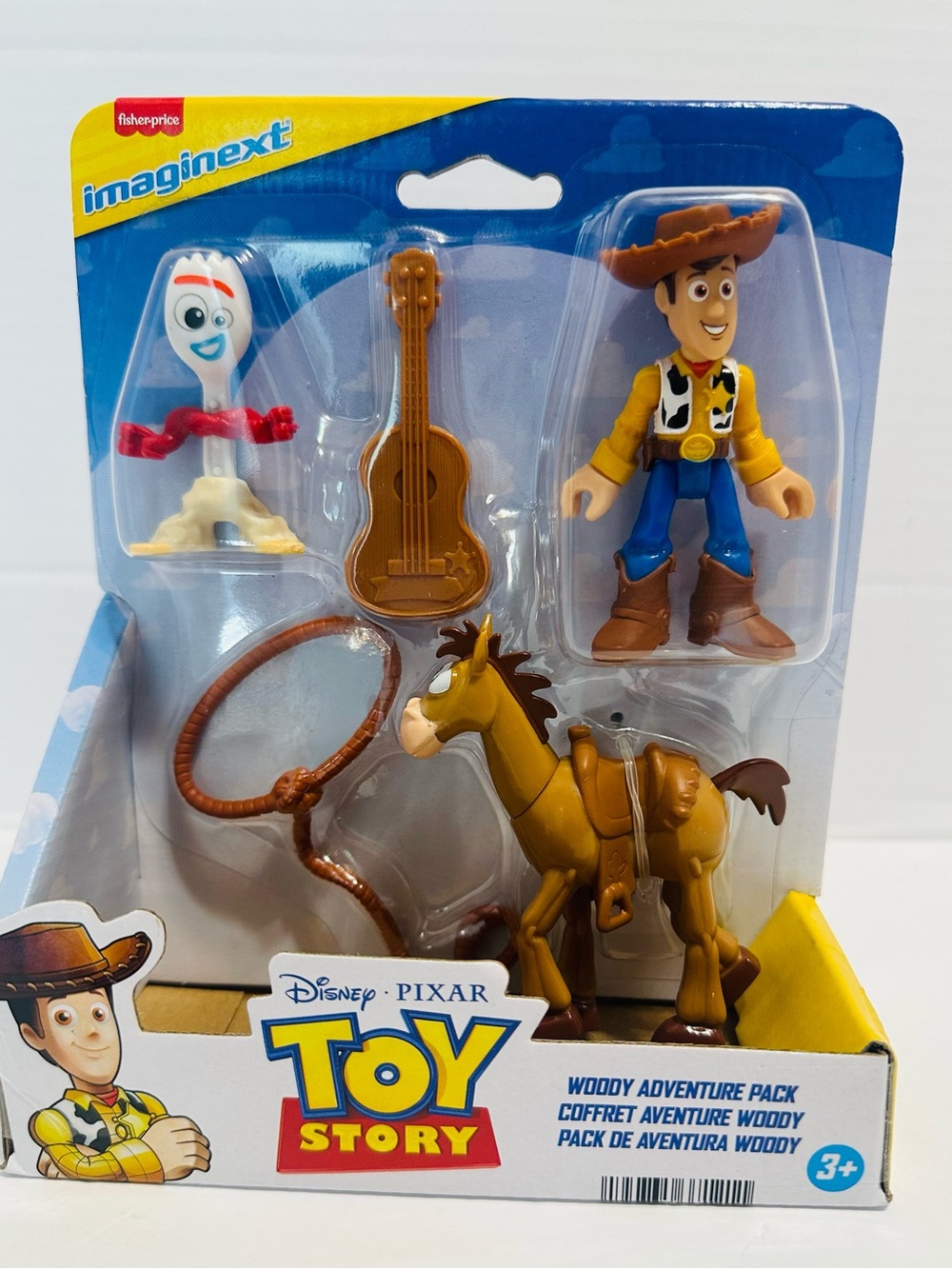 Disney / Pixar Imaginext Toy Story Woody Adventure Pack 3-Inch Figure Set NEW